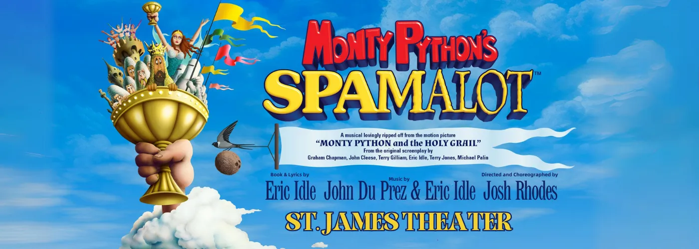 spamalot at st james theatre